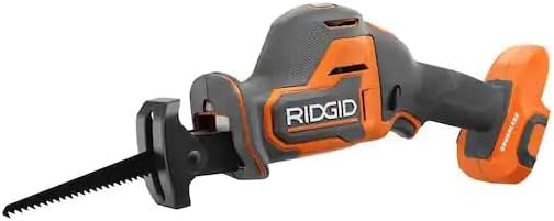 Ridgid 18V subcompacto sem fio, sem fio, uma serra recíproca sem mão R8648b