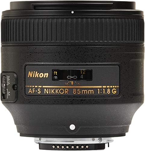 Nikon AF-S Nikkor 85 mm f/1.8g lente, preto