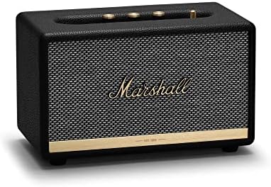 Marshall Acton II Bluetooth Speaker - Black & Major IV On -Ear Bluetooth fone de ouvido, preto