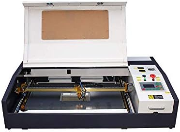 Ten-High® 4060 400x600mm 15,7x23,6 polegadas 60W Pequeno máquina de corte de gravura a laser para desktop, versão offline.
