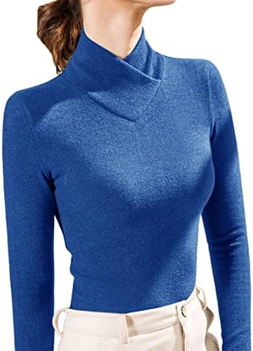 Trendy Cross Mock Neck pesco