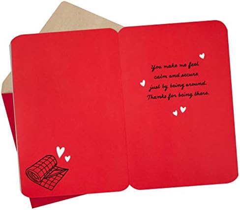 Cartão de aniversário da Hallmark, cartão de amor, cartão de aniversário romântico