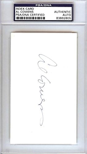 Al Cowens autografado 3x5 Índice Card Kansas City Royals, Detroit Tigers PSA/DNA 83862805 - MLB Cut Signatures