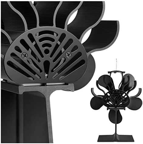 Fan de ventilador termodinâmico de lareira premium uongfi ventilador de ventilador térmico de ventilador térmico 5- ventilador