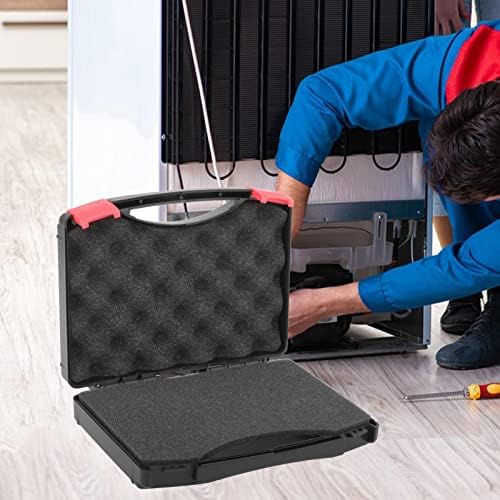 Caixas de ferramentas de proteção portátil magideal com organizador de armazenamento de esponja Organizador de armazenamento Hardware Peças minúsculas de transportar ferramentas para parafusos NUNCS NUTS ORFORMO, 230mmx180mmx45mm