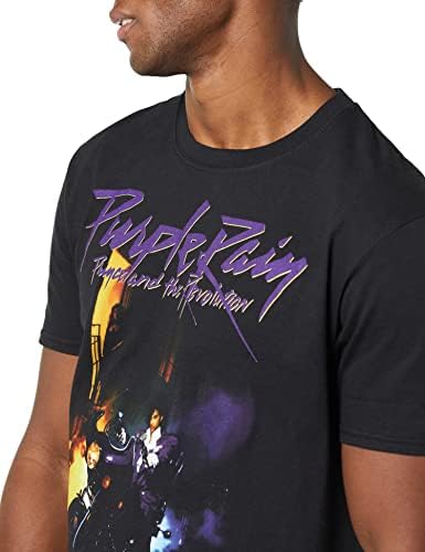 Prince Official Purple Rain Live Black T-Shirt