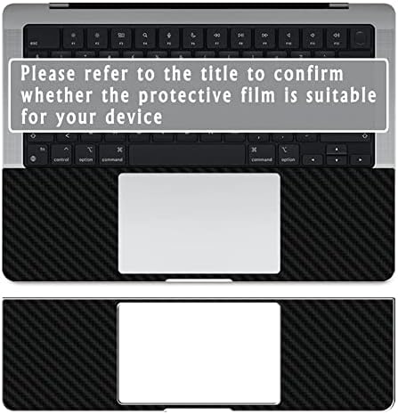 Filme protetor de 2 pacote VAXSON, compatível com laptop HP 15q-by000 15q-by 15,6 Teckpad de touchpad adesivo de pele