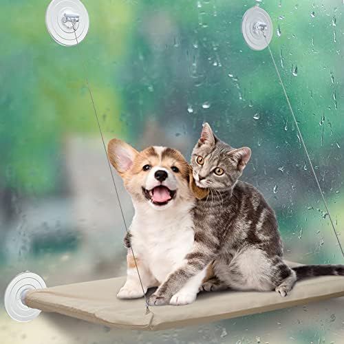 8 PCS Copo de sucção Janela de gato Cat Cat Window Hammock Substitui