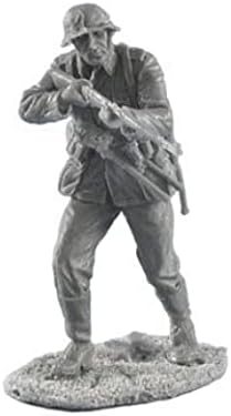 Goodmoel 1/35 Segunda Guerra Mundial Soldado Alemão Resina de Combate Figura / Soldado Desmonte e não pintado kit em miniatura / HC-059