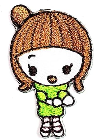 Kleenplus Mini Little Girl Patches Arts Artes de garotas bonitinhas Patch símbolo de símbolo de traje de camisetas Jeans Backpacks