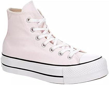 Converse unissex chuck Taylor All Star Lift High Decade Teneaker - Lace Up Feching Style - Pink/Pale Pink/Branco/Preto