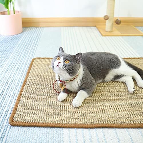 Tapete genérico de gato scratcher, 11,8 x 15,7 polegadas sisal scratch tape