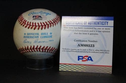 Bob Feller assinou o beisebol Autograph Auto PSA/DNA AM48523 - Bolalls autografados