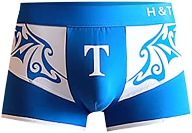 Boxers para homens de roupas íntimas masculinas boxer de algodão impressão Sexy Youth Four Seasons Mid Waist Boxer Man Boxers