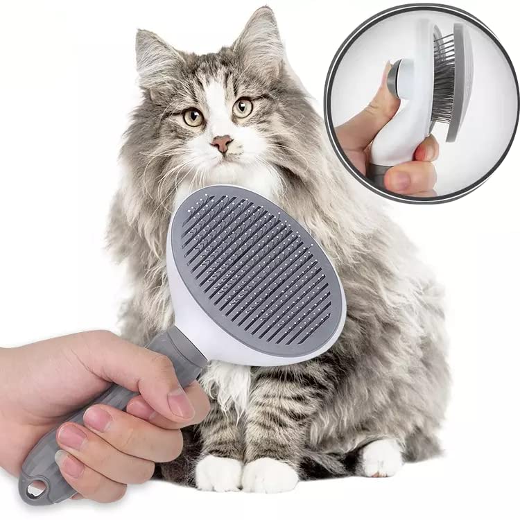 Brush de cabelo de gato de cachorro Pappi de Neiklin para limpeza de animais de limpeza de limpeza