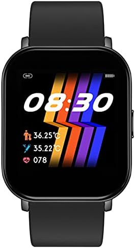 Droos Sport Smart Watch, rastreador de fitness de 1,4 polegada de tela de toque completa em rastreamento de tensão social de distanciamento