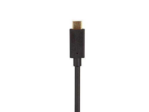 MONOPRICE USB 3.0 TIPO C PARA CABO TIPO -B - 1,5 pés - preto, disco rígido externo compatível, MacBook Pro, Docking Station