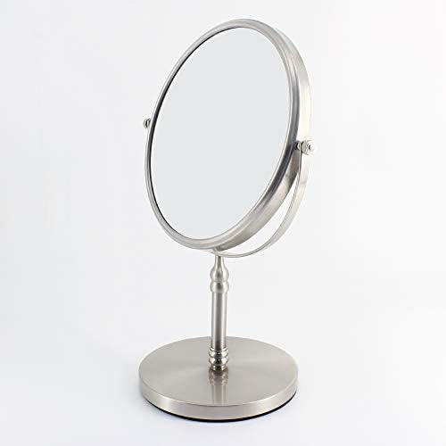 Kimzcn, de 8 polegadas, espelho de vaidade de dupla face de dupla face com ampliação de 3 x, espelho de maquiagem