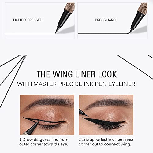 Liners de olho glitter olho Shadow lápis Lip Liner use dual, fácil de aplicar delineadores de olhos coloridos e lápis de sombra para mulheres