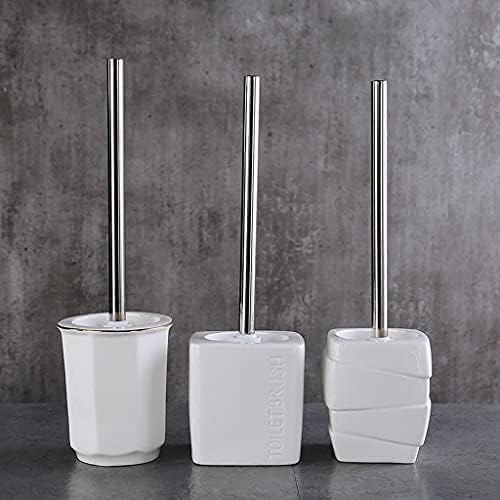Pincel de vaso sanitário e suporte do vaso sanitário porta -lanche house vaso sanitário pincel de cerâmica Base banheiro