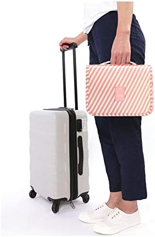 Bolsa de higiene pessoal de viagem orgawise pendurada bolsa de maquiagem portátil Bolsa de organizador de viagem à prova