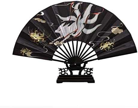Mafsmjp estilo chinês decorativo amplo ventilador dobrável espessado ventilador de mão han acessórios de roupas portáteis