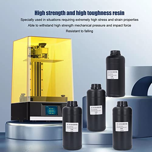Resina 3D, resina 3D Resina boa hidrofilicidade Cura rápida 1000ml de retração baixa lavável para DLP LCD