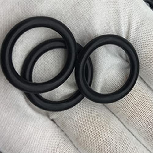 OTHMRO 10PCS Nitrile Rubber O-rings, arame de 3,1 mm Dia 190mm Métrica de vedação métrica NBR arruelas de borracha para vedação