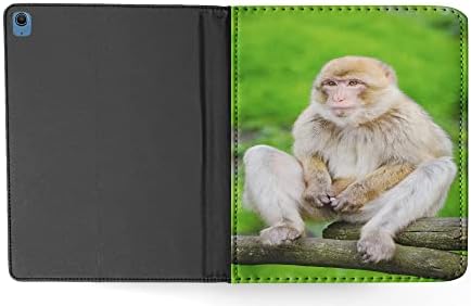 Adorável Adorável Macaco Branco 2 Flip Tablet Tampa para Apple iPad Air / iPad Air