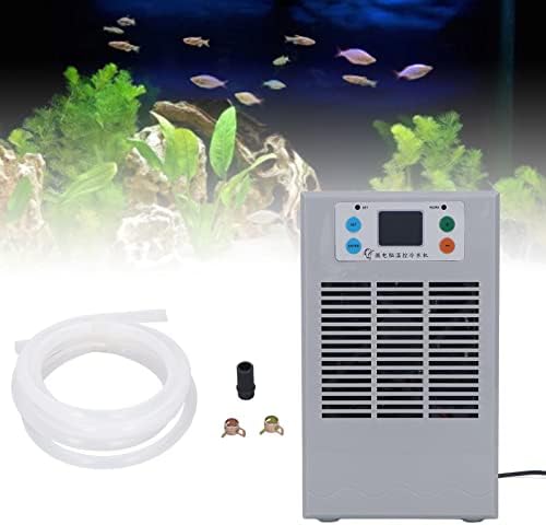Aquecedor de chiller eletrônico de 100w, material ABS AC 100-240V Unidade de aquecimento de resfriamento de água digital
