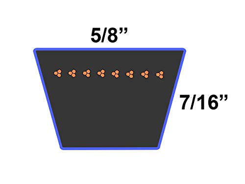 D&D PowerDrive 5H1120 Kevlar v cinto