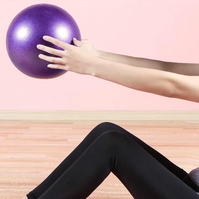 Gelozes à prova de explosão da bola de exercício Pequeno bola de ioga 10 Bola de estabilidade Mini Yoga Ball for Women Women Fitness Pilates Core Training Ball
