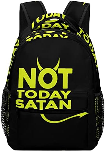 Hoje não é hoje Satany Backpack Bookbag