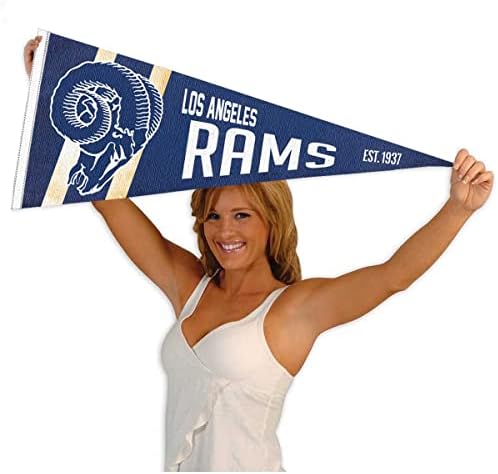 Los Angeles Rams Retorno Vintage Retro Glanent Flag