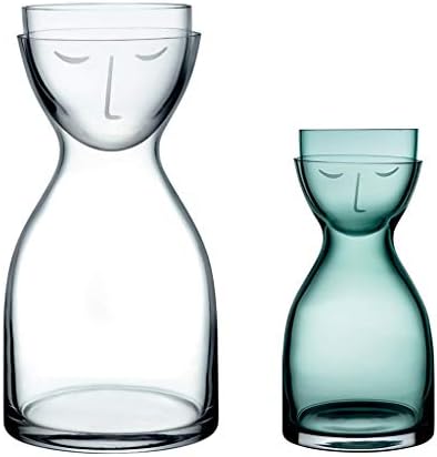 Caçador de água de água de vidro de vidro bule de chá frio, jarra e chá, café, limonada e gelo panela de jarra de água