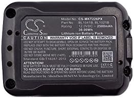 Cameron Sino Novo ajuste da bateria de substituição para a ferramenta Makita 12V Max CXT, 12 volt máx.