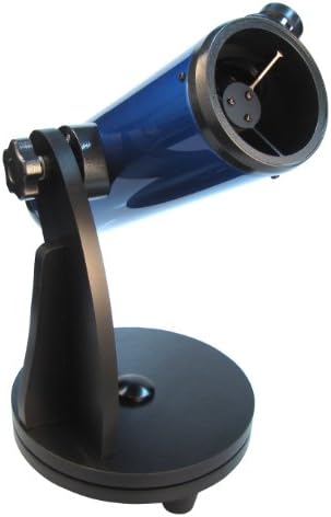 Carson Skyseeker Newtonian Reflector Telescópio com Dobsonian Mount, 15-37.5x, azul