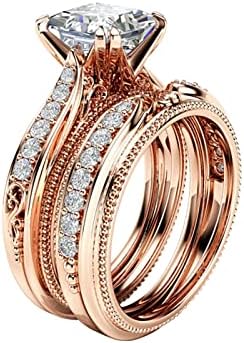 Cottage Jewelry Fruit Resina Rings Engajamento Round Cut Zircon Rings Women Rings Jóias Anéis de joias para mulher