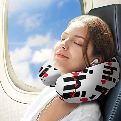 Oi ilhas havaianas Viagem travesseiro de peco de espuma de espuma de espuma de espuma de espuma para o apoio de cabeça para dormir para ir para um escritório de carros de avião para casa