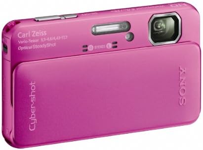 Sony Cyber-Shot DSC-TX10 16,2 MP Câmera digital à prova d'água com sensor Exmor R CMOS, panorama de varredura 3D e vídeo Full