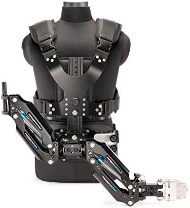 Colete de braço Flycam Vista-II com estabilizador de redução Steadycam | Sistema de estabilização de montagem no corpo duplo para