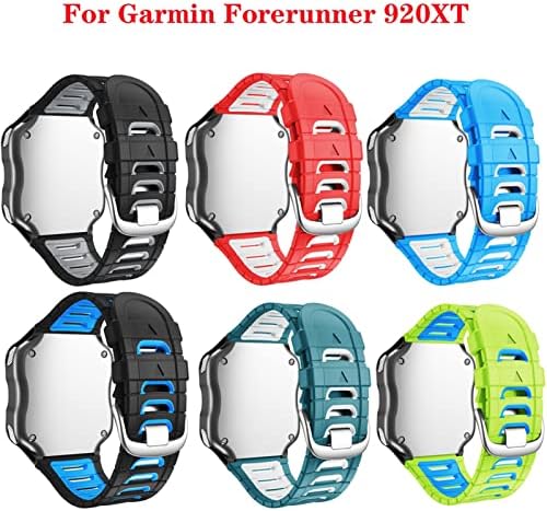 Houcy Silicone Watch Band Strap for Garmin Forerunner 920xt Strap Running Swim Cycle Training Sport Watch Band Band