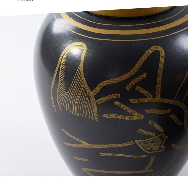 Liruxun Ceramic Jar Sales Office Modelo Sala Ornamentos de Boku Furniture Decorações suaves