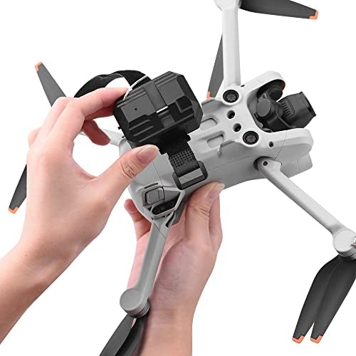 Mookeenona Drone Thrower para DJI Mini 3 Pro, FPV Droping Diretor de gotas de ar atirador de carga útil do FPV