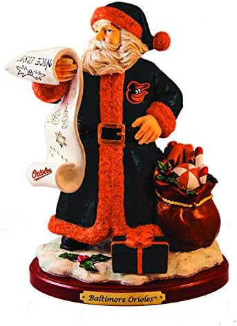 A empresa de memória MLB Baltimore Orioles Nice Lista de Santa Feliz
