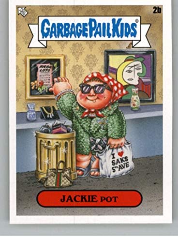 2020 Topps Garbage Bail Kids 35th Anniversary Series 22B Jackie Pot Trading Card