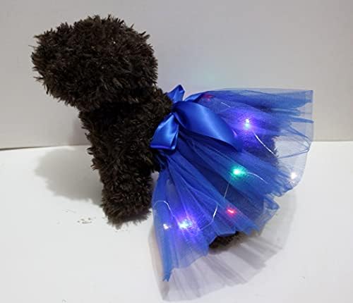 Petitebella de iluminação led de led de cor única tutu tutu