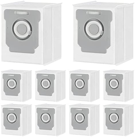 10 bolsas de vácuo de 10 pacote bolsas de reposição Roomba para IroBot Roomba Bags i7, i7+, i3, i3+, i4, i4+, i6, i6+, j7, j7+,