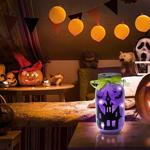 Mason Jar Lantern Craft Kit - DIY Make Your Own Lantern Jar - Projeto de artesanato para crianças - ótimo presente)