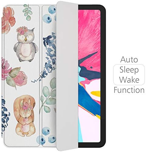 Lex Altern iPad Case Pro 11 polegadas 12.9 Capa magnética 2019 2018 geração 3d Apple Proteção Hard Shell Folio Trifold